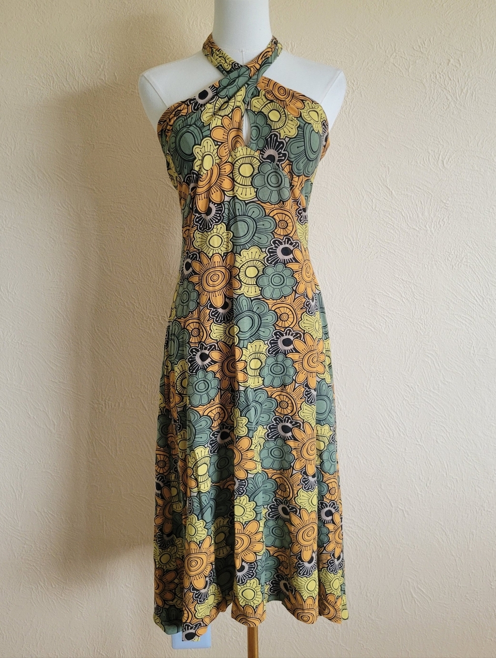 Soul Flower | Floral Halter Dress